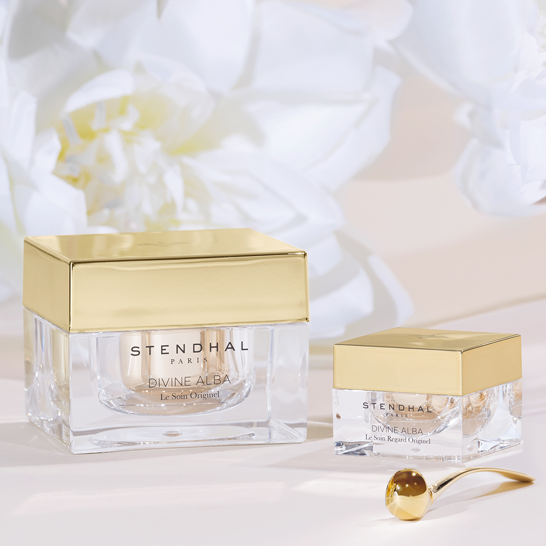 parfum Stendhall so zlatým vrchnákom