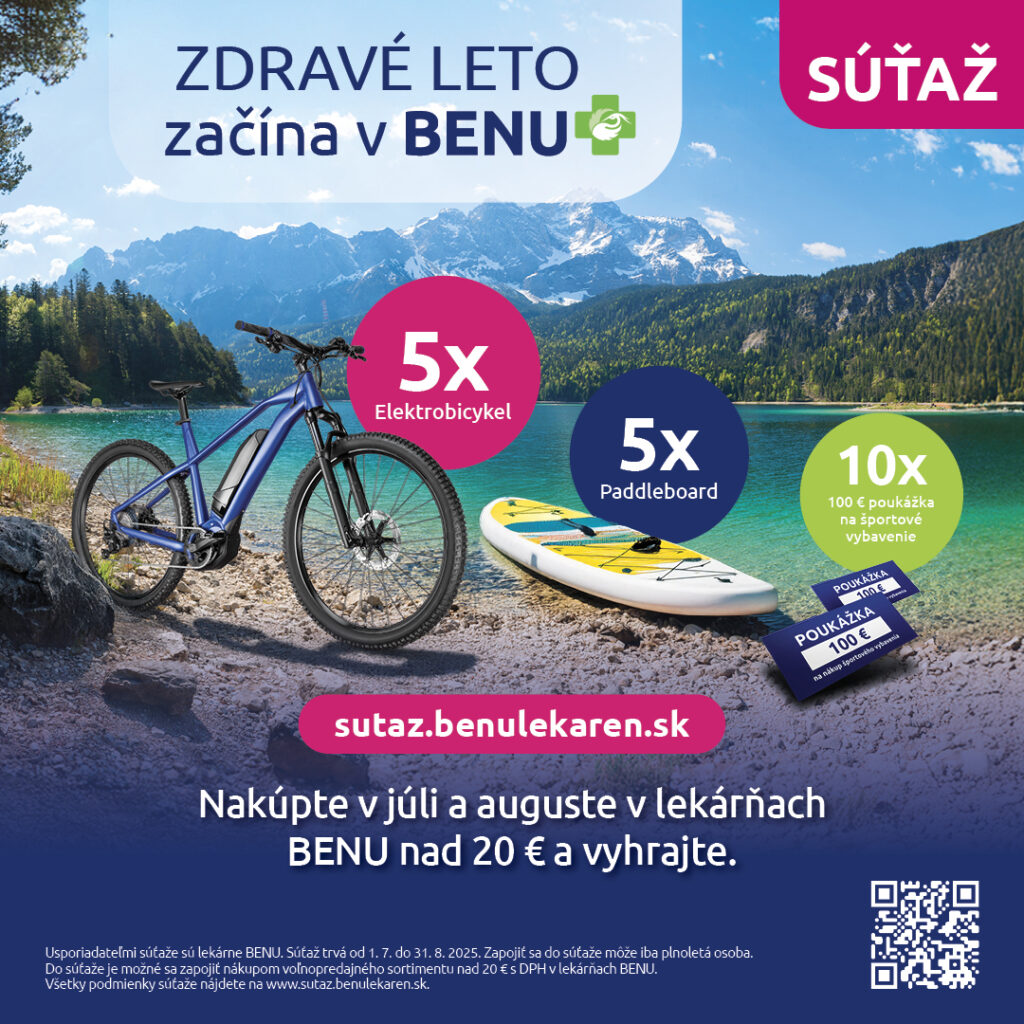 VEĽKÁ LETNÁ SÚŤAŽ V BENU LEKÁRNI